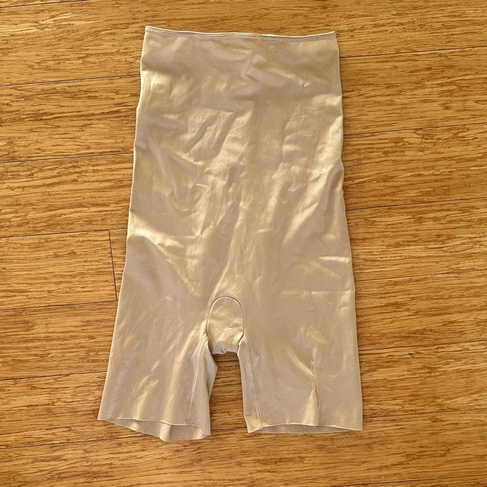 SPANX Tan Shapewear Shorts